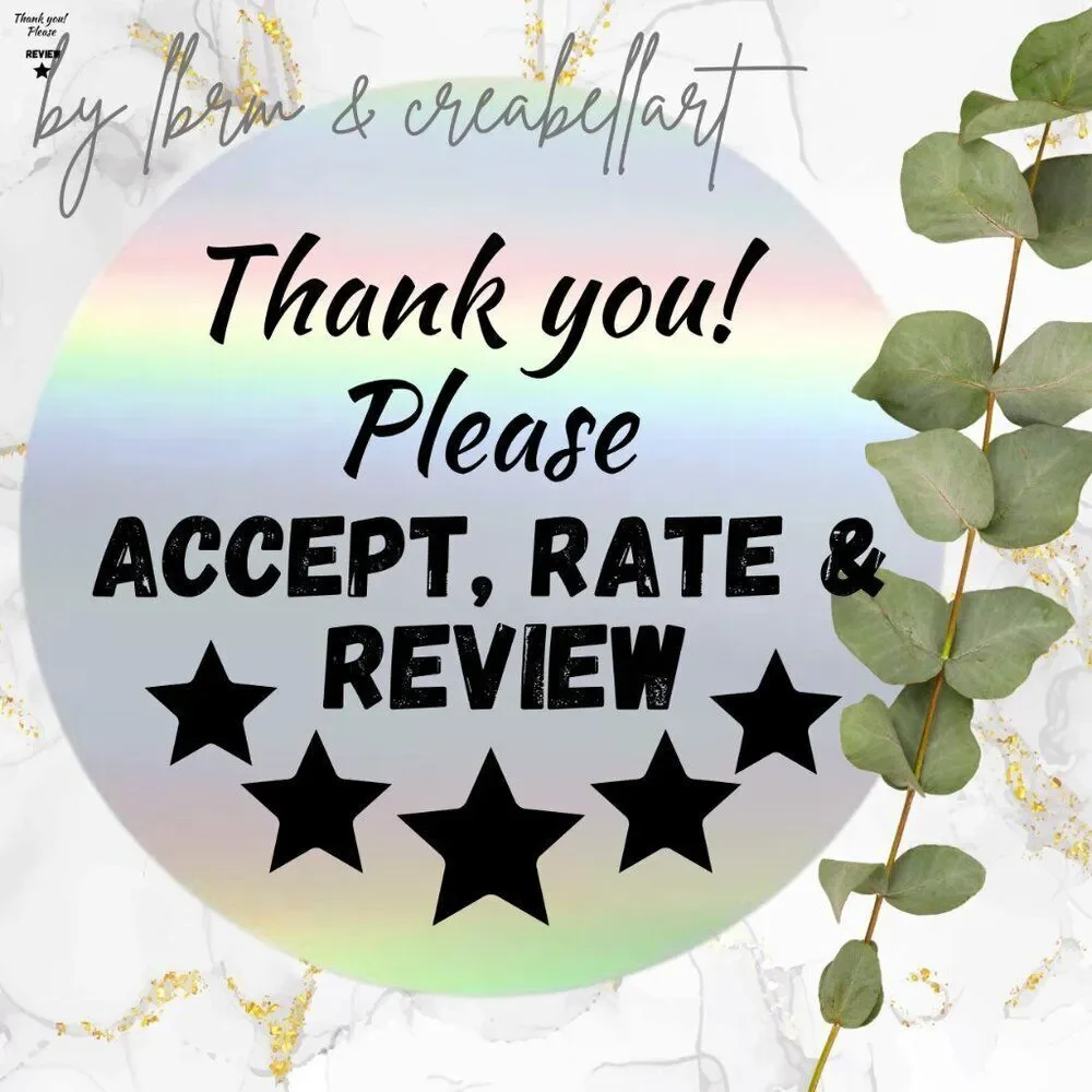 100 Thermal Thank you Stickers 1.57